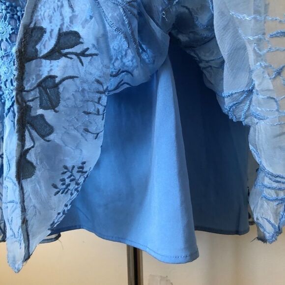 Anthropologie Ranna Gill Veronica Lace Midi Dress - Picture 5 of 9